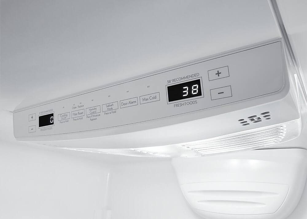 Alt View 18. JennAir - RISE 21.9 Cu. Ft. French Door Counter-Depth Refrigerator with Gourmet Bay drawer and TriSensor Climate Control - Stainless Steel.