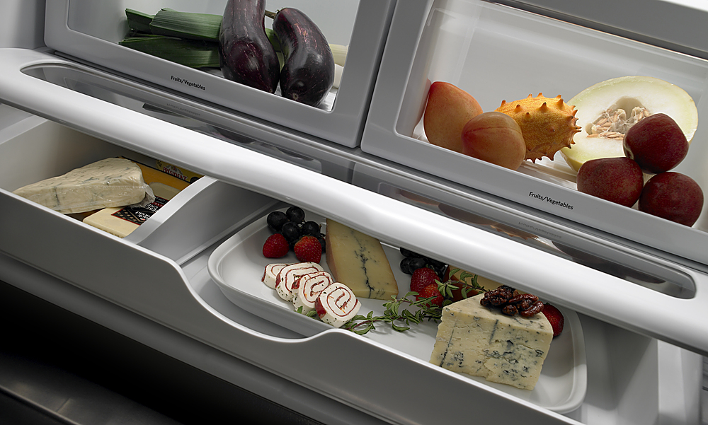 Réfrigérateur congélateur à tiroir - JUD24FCARS - JENN-AIR - encastrable /  avec congélateur en bas / résidentiel