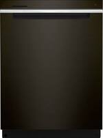 Whirlpool - 24" Top Control Built-In Dishwasher with Stainless Steel Tub, Large Capacity, 3rd Rack, 47 dBA - Fingerprint Resistant Black Stainless Steel - Front_Standard