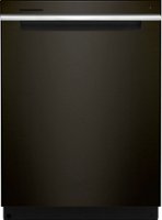 Whirlpool - 24" Top Control Built-In Dishwasher with Stainless Steel Tub, Large Capacity, 3rd Rack, 47 dBA - Black Stainless Steel - Front_Zoom