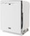 Angle Zoom. Maytag - 24" Front Control Built-In Dishwasher with Stainless Steel Tub, Dual Power Filtration, 50 dBA - White.