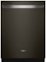 Whirlpool - 24" Top Control Built-In Stainless Steel Tub Dishwasher with 3rd Rack and 47 dBA - Black Stainless Steel