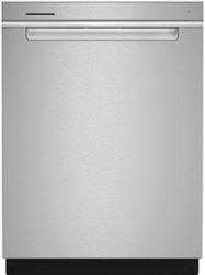 Whirlpool - 24" Top Control Built-In Dishwasher Stainless Steel Tub with 3rd Rack and 47 dBA - Stainless steel - Front_Zoom