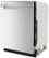 Alt View Zoom 11. Whirlpool - 24" Top Control Built-In Dishwasher with Stainless Steel Tub, Large Capacity, 3rd Rack, 47 dBA - Stainless steel.