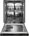 Alt View Zoom 1. Whirlpool - 24" Top Control Built-In Dishwasher with Stainless Steel Tub, Large Capacity, 3rd Rack, 47 dBA - Stainless steel.