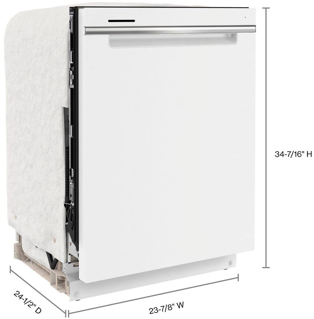 Move or separate the 3-piece basket for extra space in the lower rack.