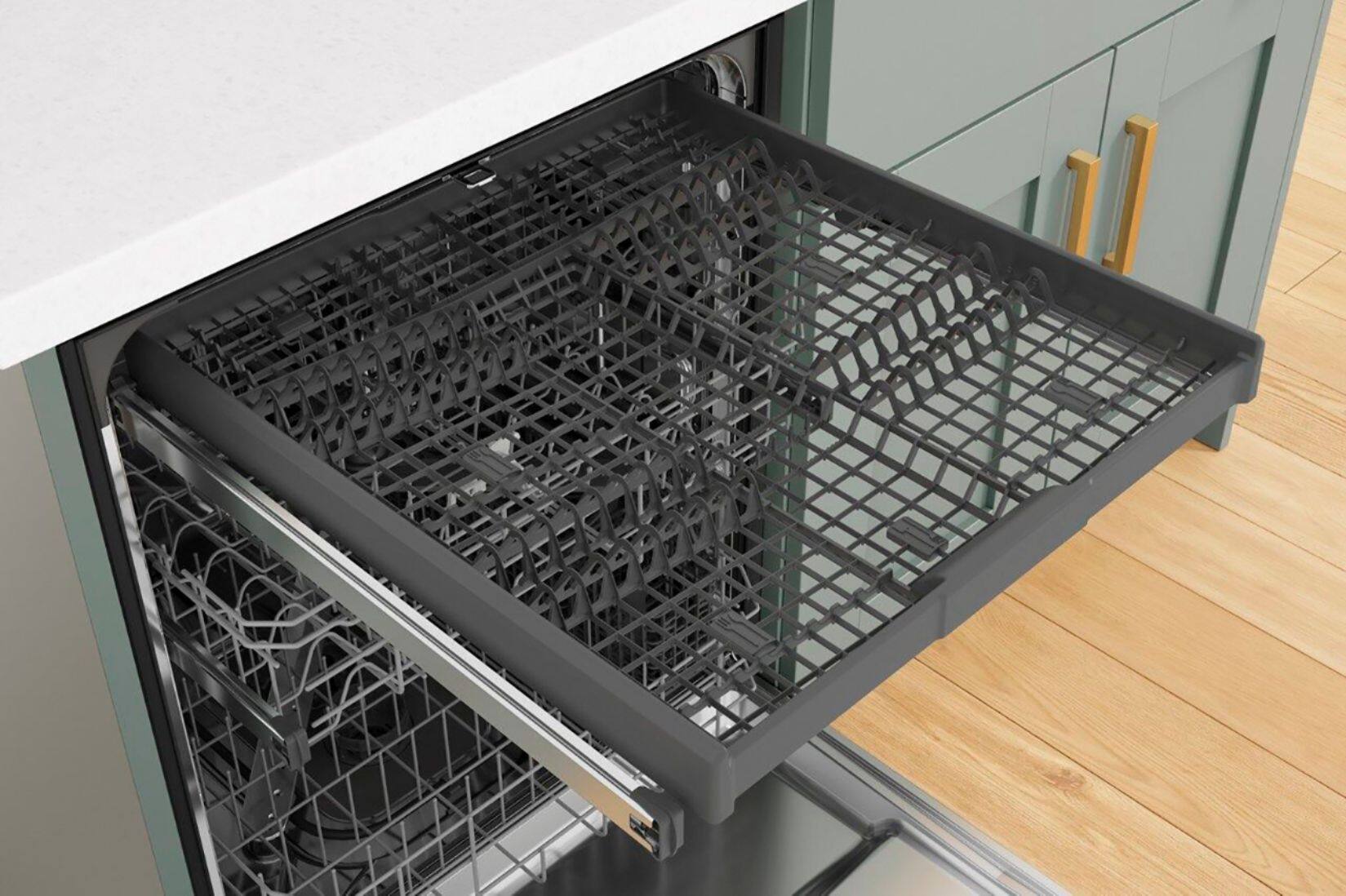 Alt View 17. Whirlpool - 24" Top Control Built-In Stainless Steel Tub Dishwasher with 3rd Rack and 47 dBA - White.