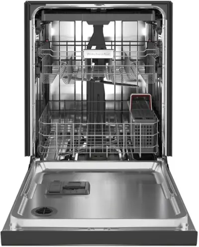 KitchenAid Dishwasher Stainless Steel Tub (KDFE204KBS) - Black Stainless