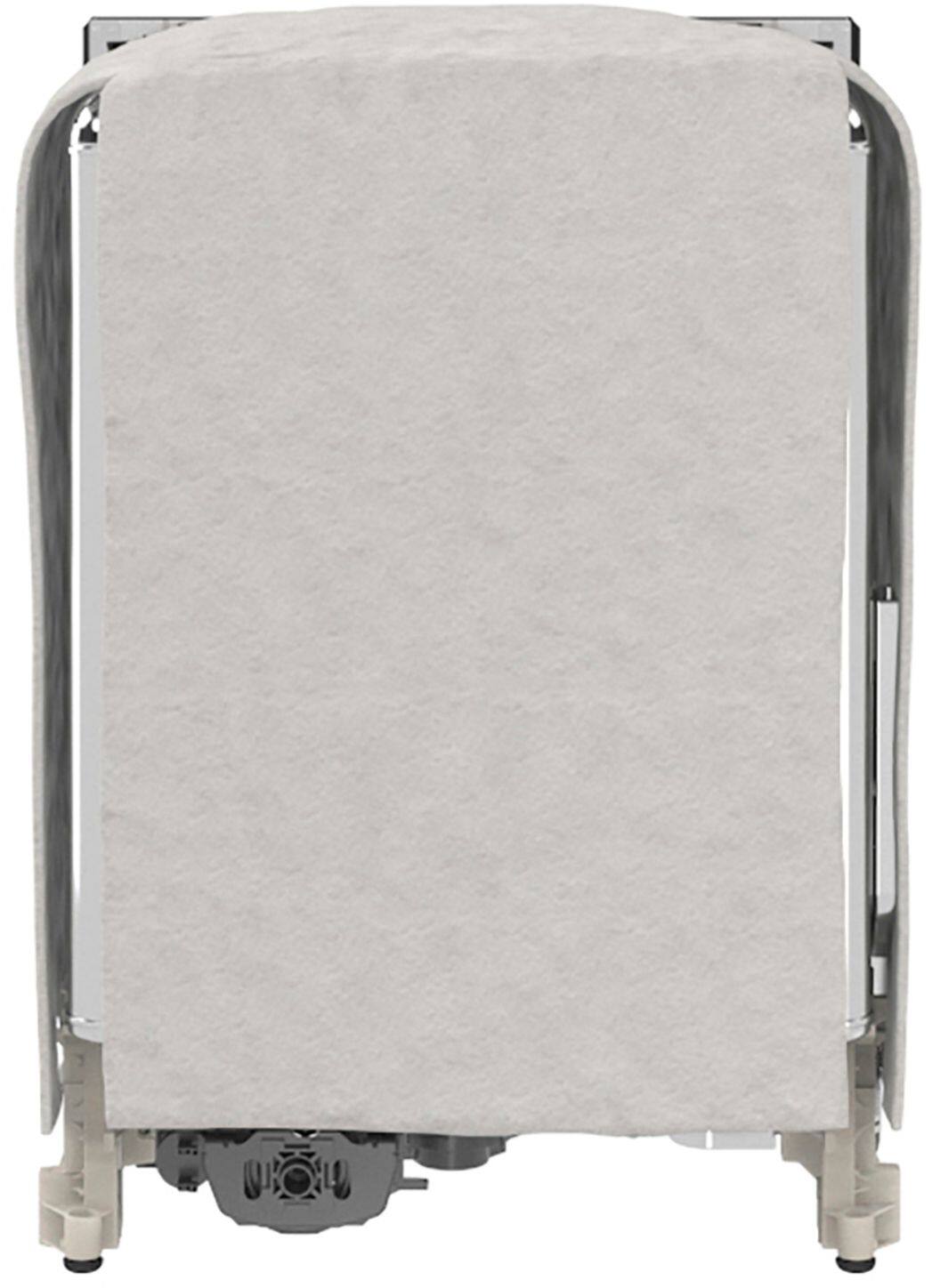 Alt View 26. KitchenAid - 24" Front Control Built-In Dishwasher with Stainless Steel Tub, PrintShield Finish, 3rd Rack, 39 dBA - Black Stainless Steel.