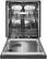 Alt View 11. KitchenAid - 24" Front Control Built-In Dishwasher with Stainless Steel Tub, ProWash Cycle, 3rd Rack, 39 dBA - Black.