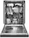 Alt View 14. KitchenAid - 24" Front Control Built-In Dishwasher with Stainless Steel Tub, ProWash Cycle, 3rd Rack, 39 dBA - Black.