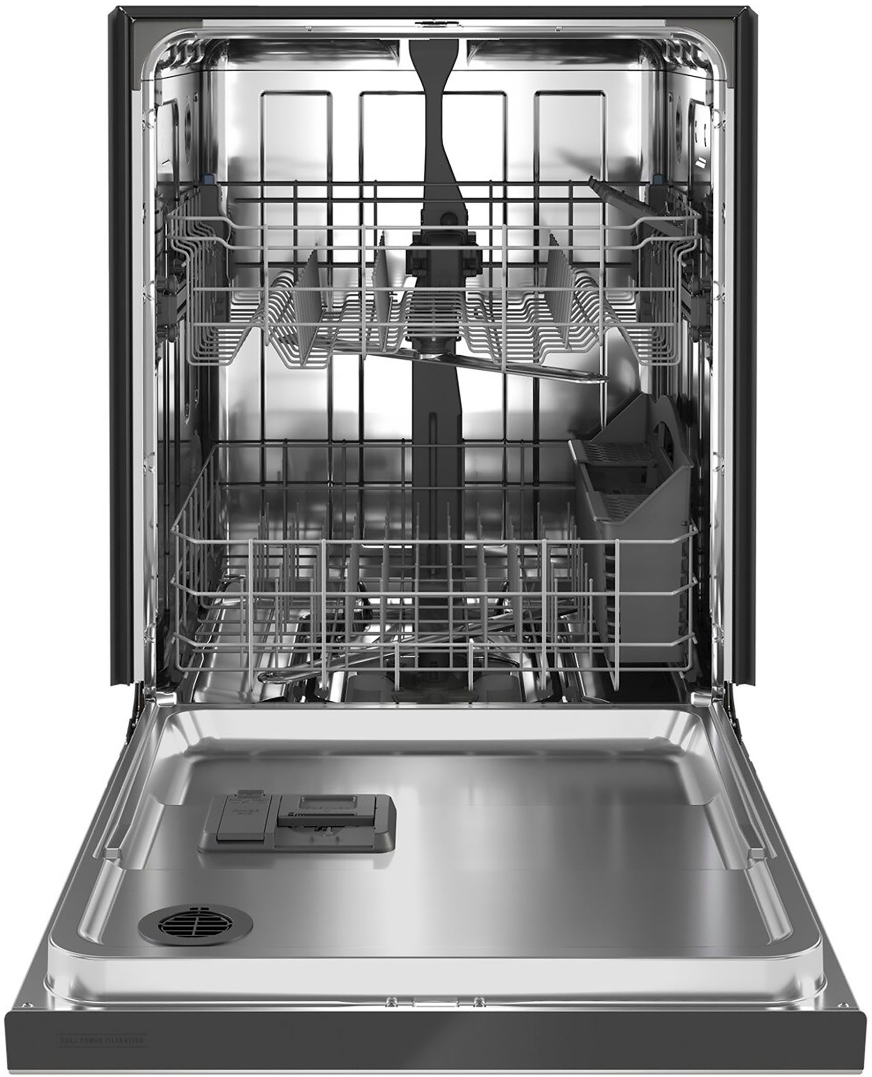 Maytag 24" Front Control Built-In Dishwasher with Stainless Steel Tub