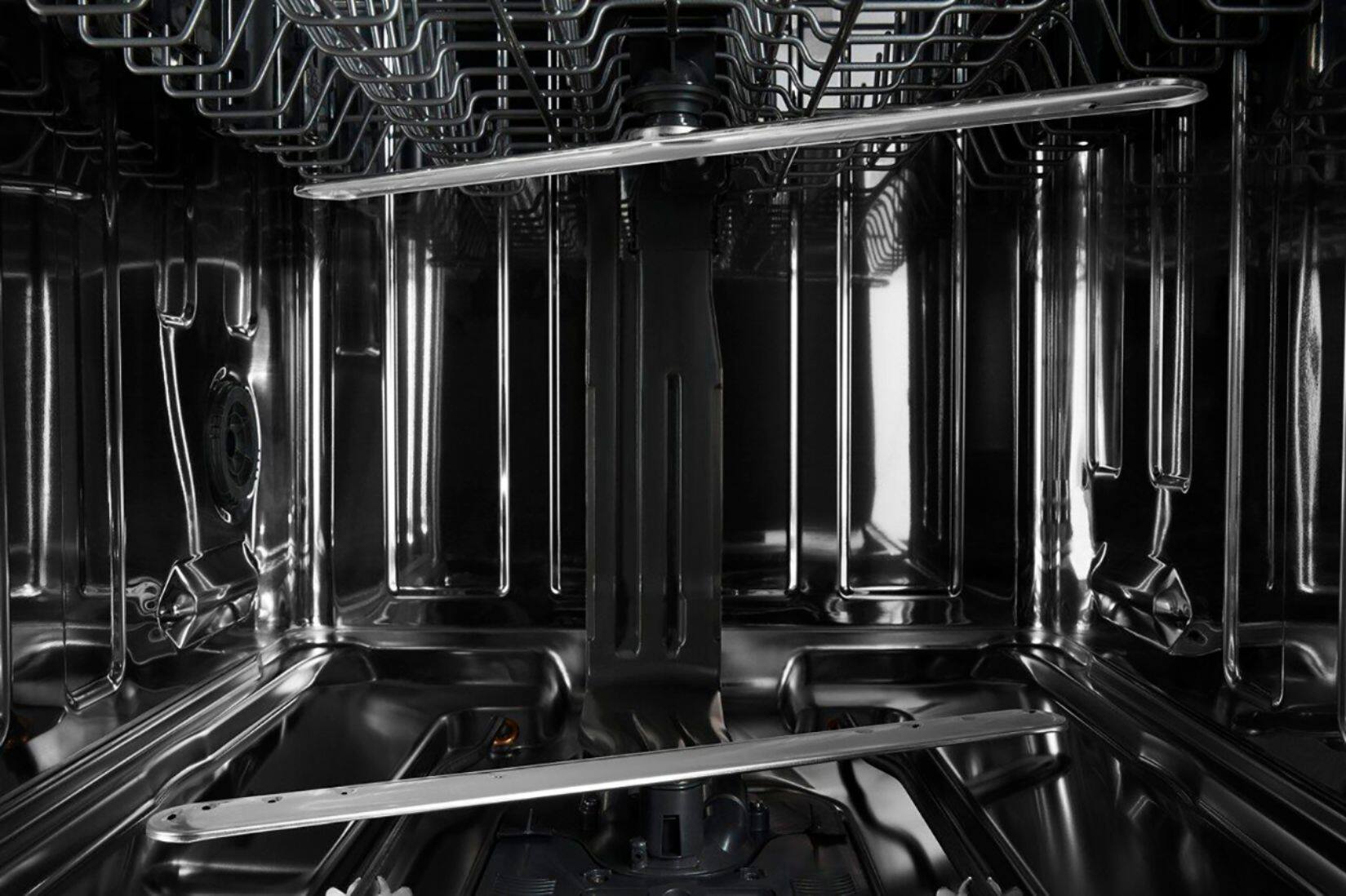 Alt View 20. Maytag - 24" Front Control Built-In Dishwasher with Stainless Steel Tub, Dual Power Filtration, 50 dBA - Black.