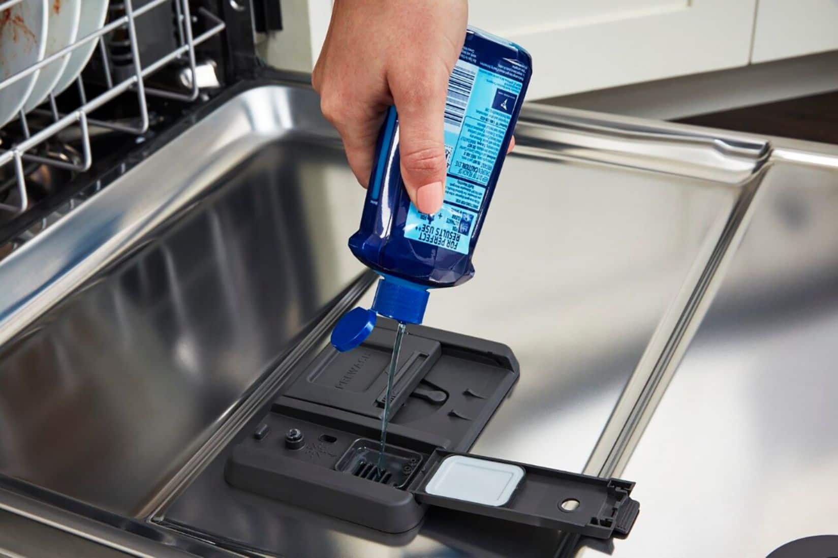 Alt View 27. Maytag - 24" Front Control Built-In Dishwasher with Stainless Steel Tub, Dual Power Filtration, 50 dBA - Black.