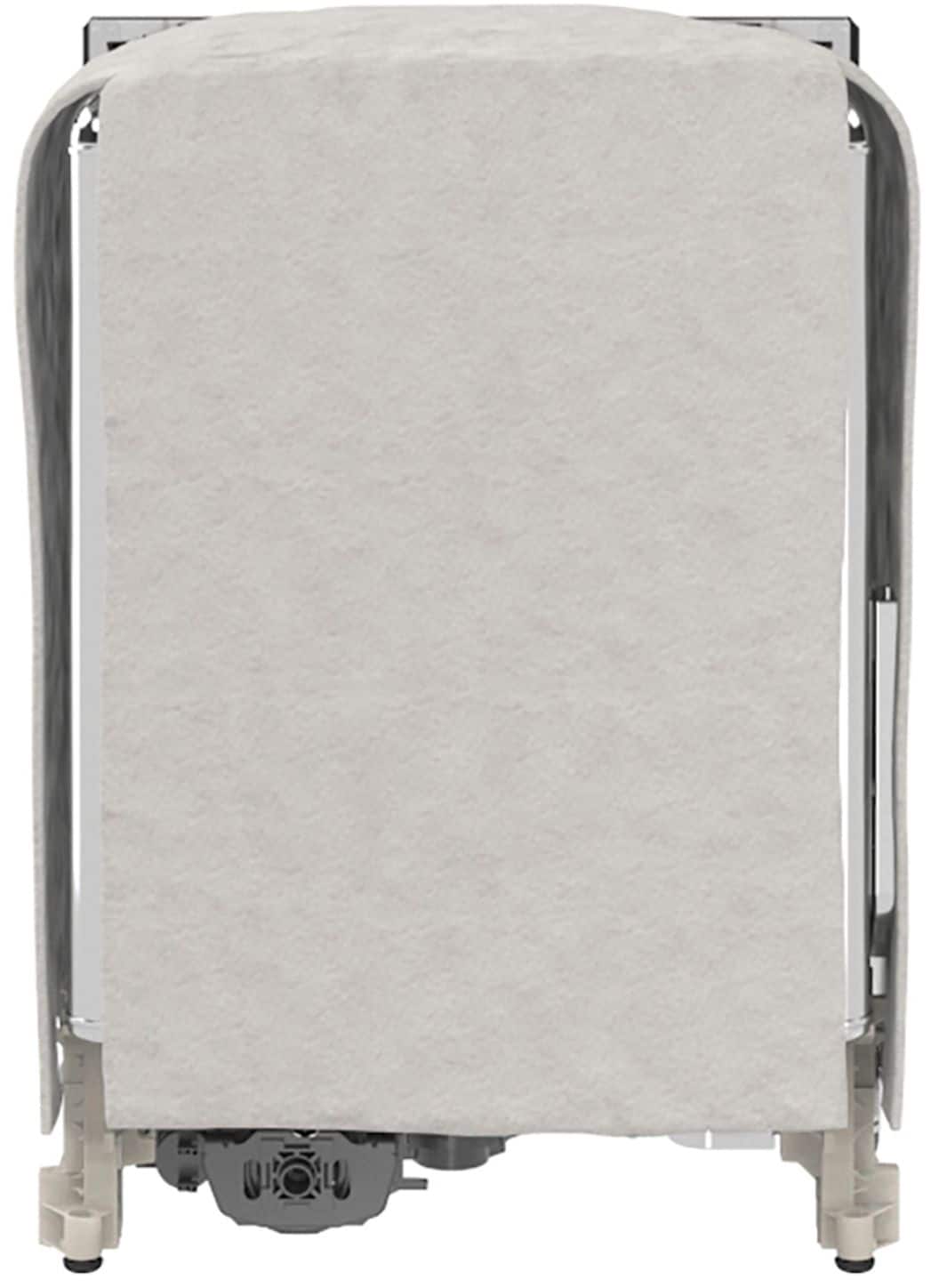 Alt View 11. KitchenAid - 24" Front Control Built-In Dishwasher with Stainless Steel Tub, ProWash Cycle, 3rd Rack, 39 dBA - White.