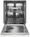 Alt View Zoom 12. KitchenAid - 24" Front Control Built-In Dishwasher with Stainless Steel Tub, ProWash Cycle, 3rd Rack, 39 dBA - White.
