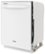 Angle Zoom. Whirlpool - 24" Top Control Built-In Dishwasher with Stainless Steel Tub, Large Capacity, 3rd Rack, 47 dBA - White.