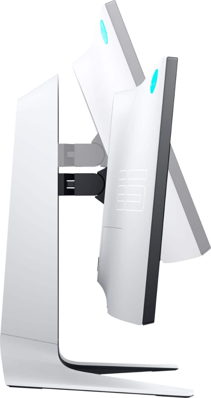 Alt View 14. Alienware - Geek Squad Certified Refurbished 24.5" IPS LED FHD FreeSync and G-SYNC Compatible Monitor - Lunar Light.