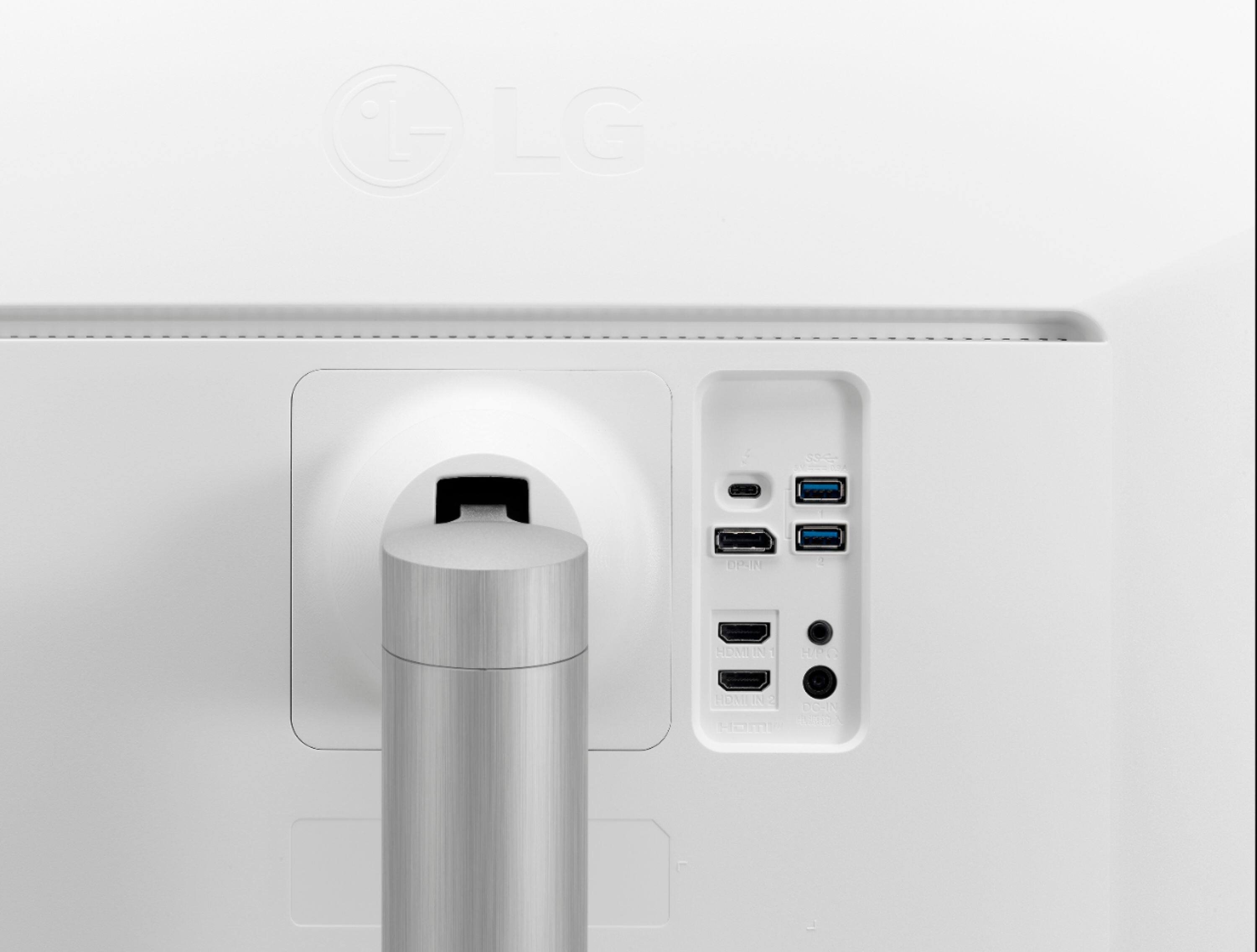 Alt View 13. LG - Geek Squad Certified Refurbished 38" IPS LED Curved FreeSync and G-SYNC Compatible Monitor with HDR - Silver.