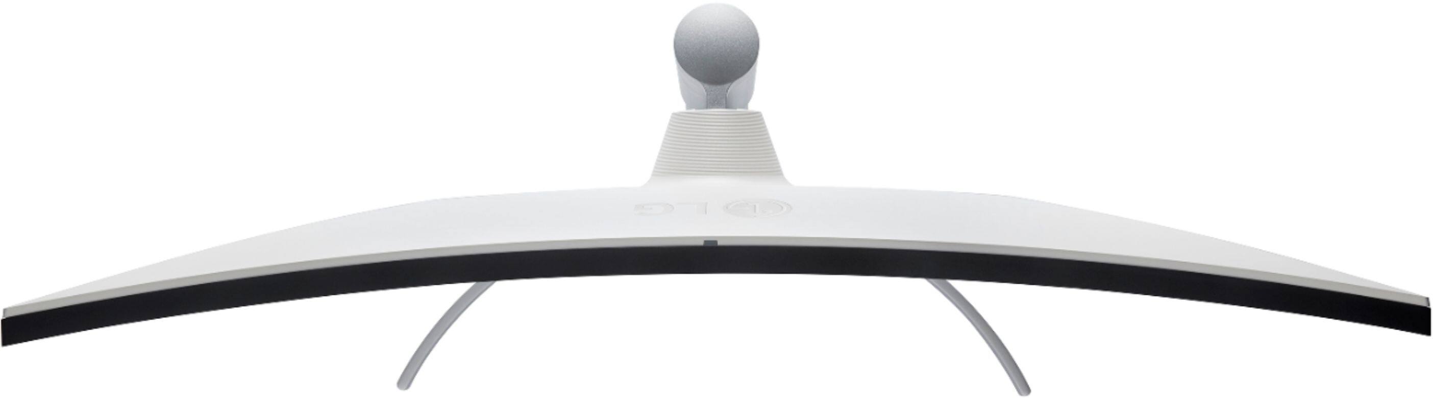 Alt View 14. LG - Geek Squad Certified Refurbished 38" IPS LED Curved FreeSync and G-SYNC Compatible Monitor with HDR - Silver.