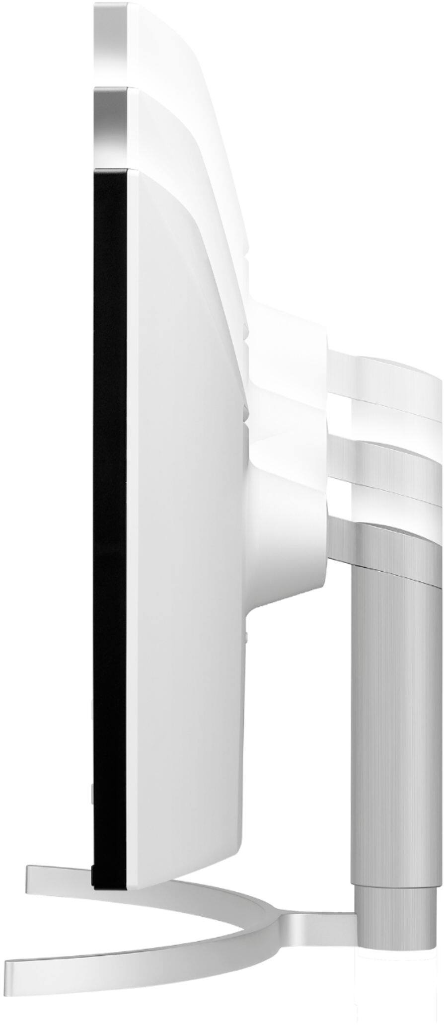 Alt View 15. LG - Geek Squad Certified Refurbished 38" IPS LED Curved FreeSync and G-SYNC Compatible Monitor with HDR - Silver.