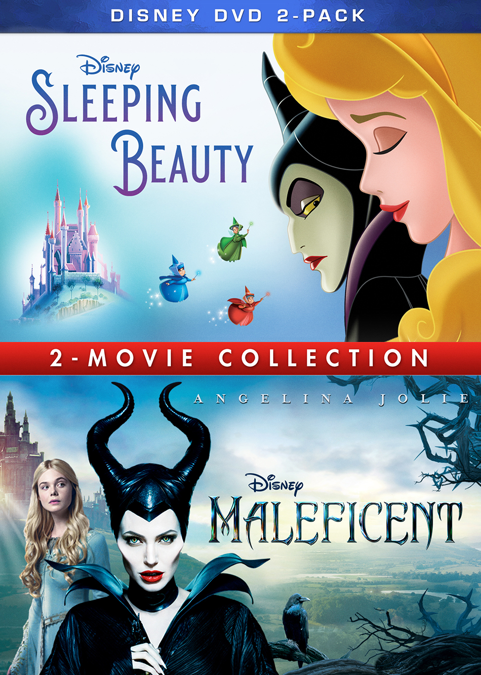 Maleficent Sleeping Beauty 2 Disc Dvd Bundle [dvd] Best Buy
