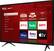 Left. TCL - 32” Class 3-Series 720P HD LED Roku Smart TV - Black.