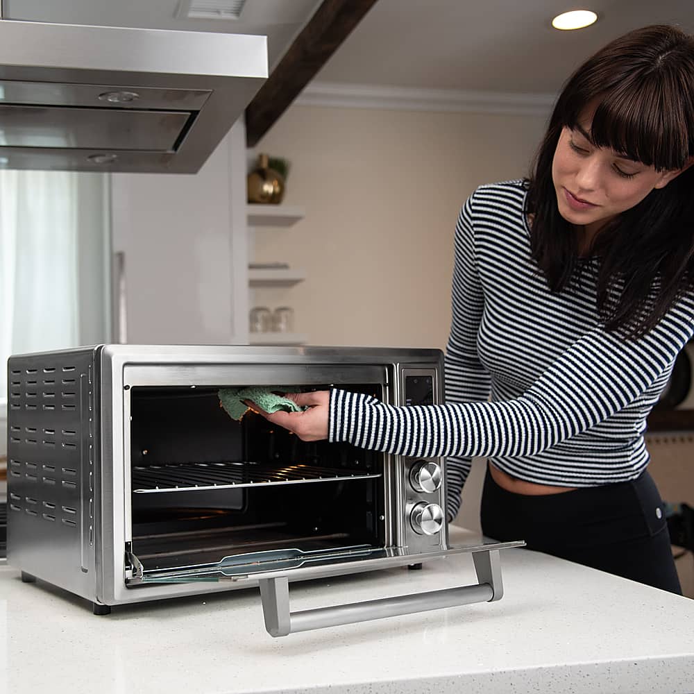 Alt View 17. Cosori - Original Air Fryer Toaster Oven - Silver.