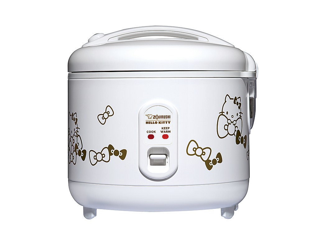 Zojirushi x Hello Kitty 5.5 Cup Automatic Rice Cooker & Warmer White  NS-RPC10KTWA - Best Buy