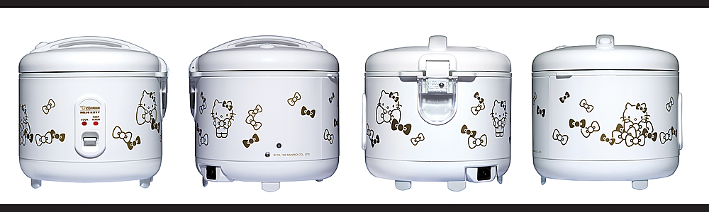TATUNG X Hello Kitty 11-Cup SUS304 Rice Cooker Food Steamer Slow Cooker  Crock Pot White + Miniature Cooker Gift Inspired by You.