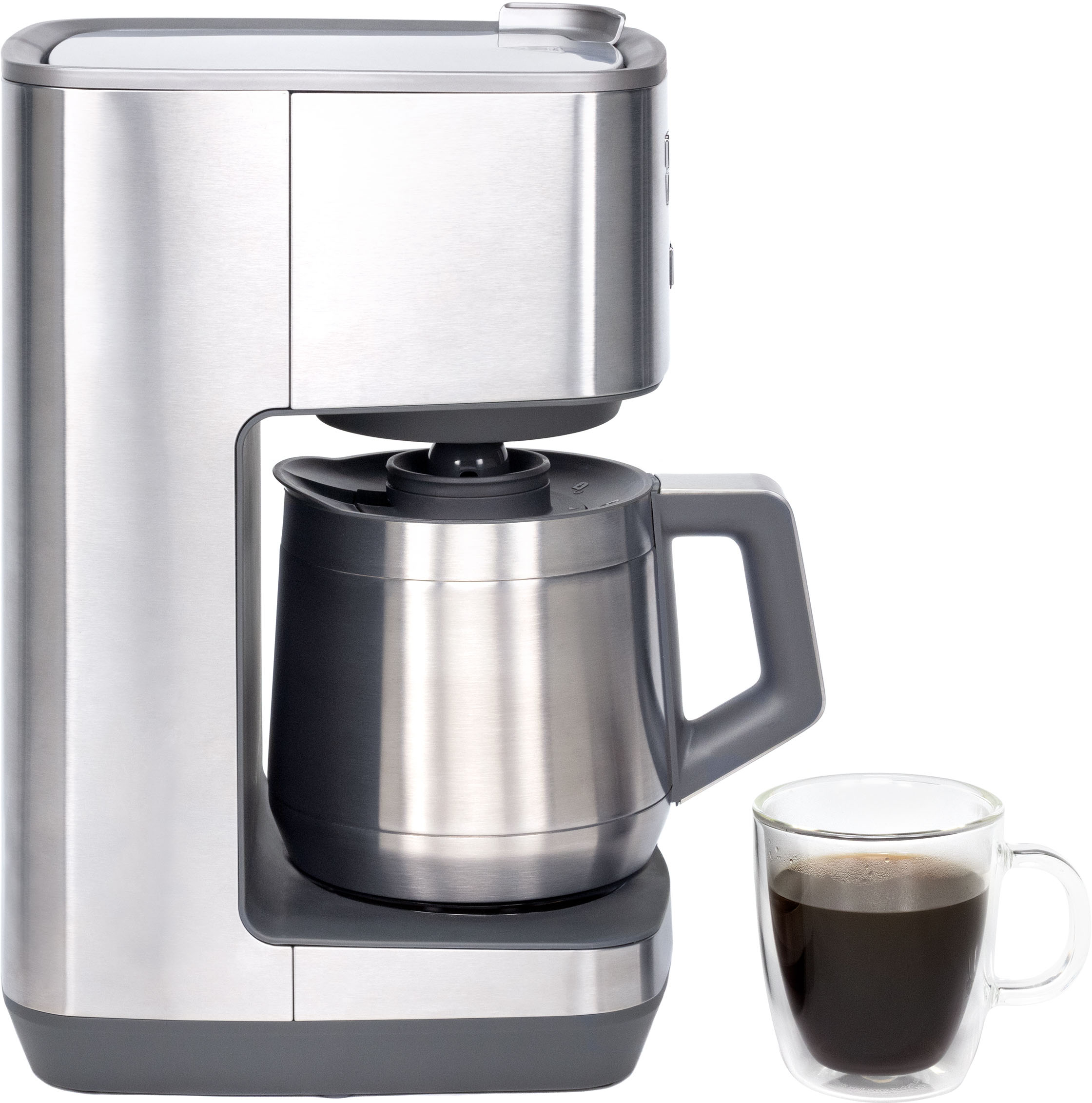 1pc European Standard Drip Coffee Maker With Large-capacity Glass Water  Tank