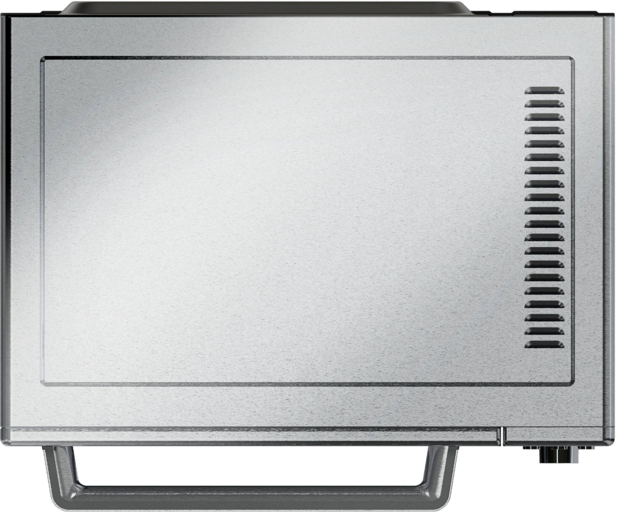 Alt View Zoom 13. GE - Quartz 6-Slice Toaster Oven with Convection Bake - Stainless Steel.