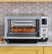 Alt View Zoom 24. GE - Quartz 6-Slice Toaster Oven with Convection Bake - Stainless Steel.