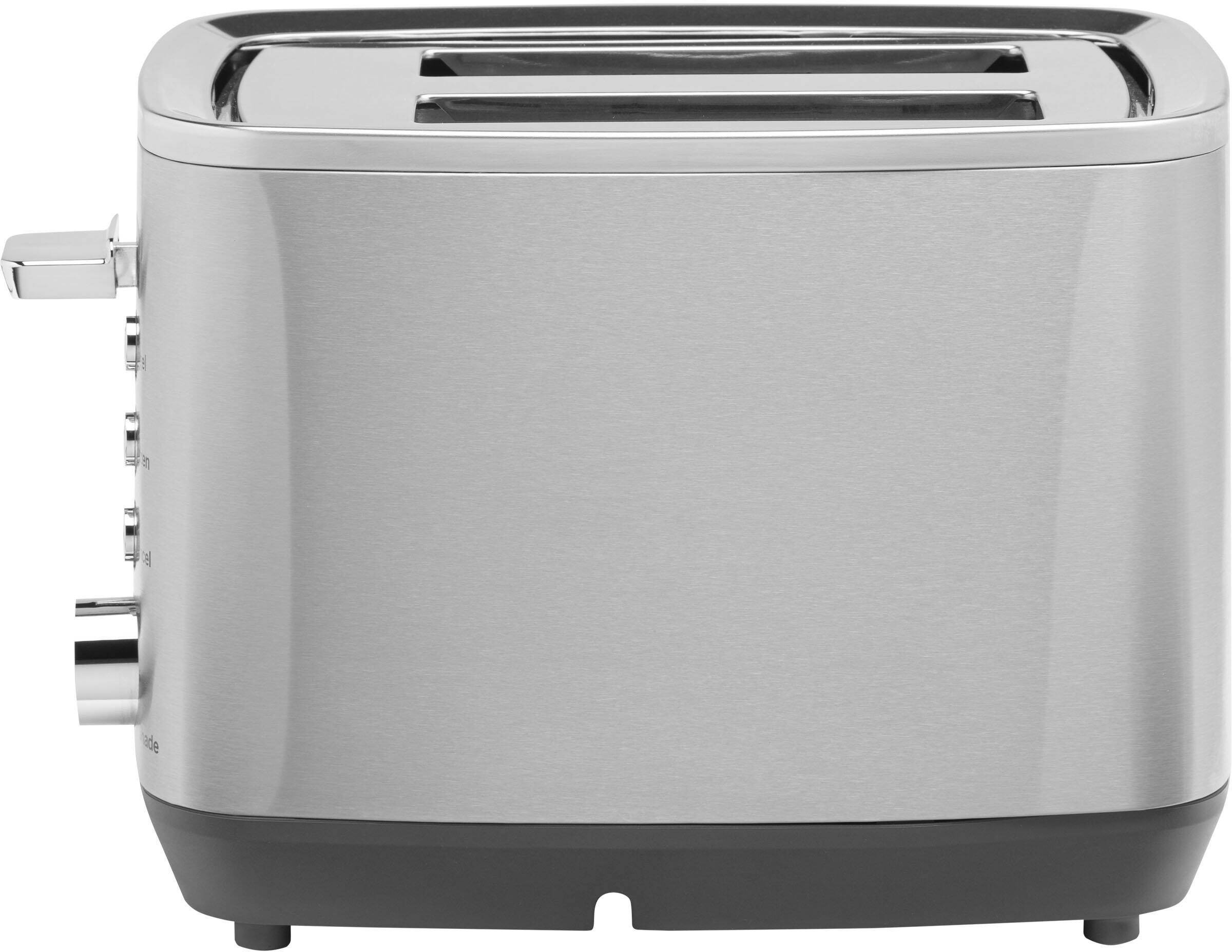 Alt View 11. GE - 2-Slice Toaster - Stainless Steel.