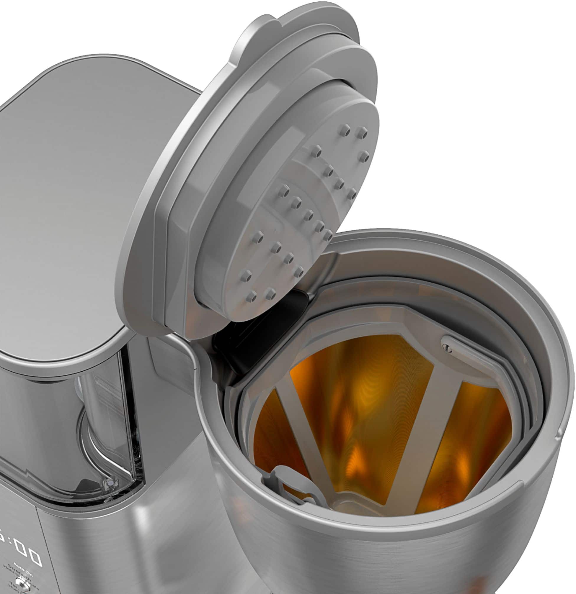 Alt View 16. Café - Smart Drip 10-Cup Coffee Maker with WiFi - Brushed Stainless Steel.