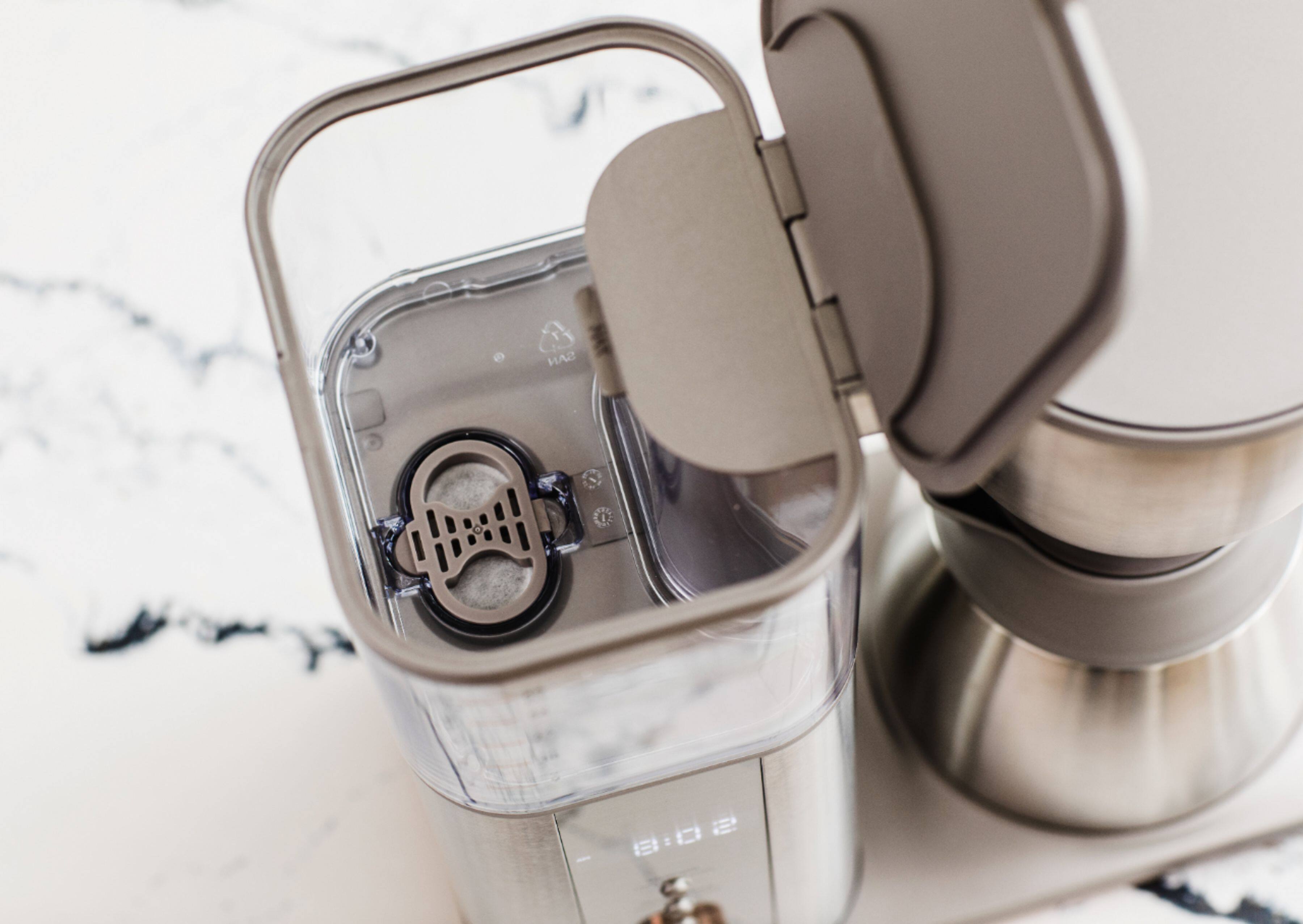 Alt View 20. Café - Smart Drip 10-Cup Coffee Maker with WiFi - Brushed Stainless Steel.