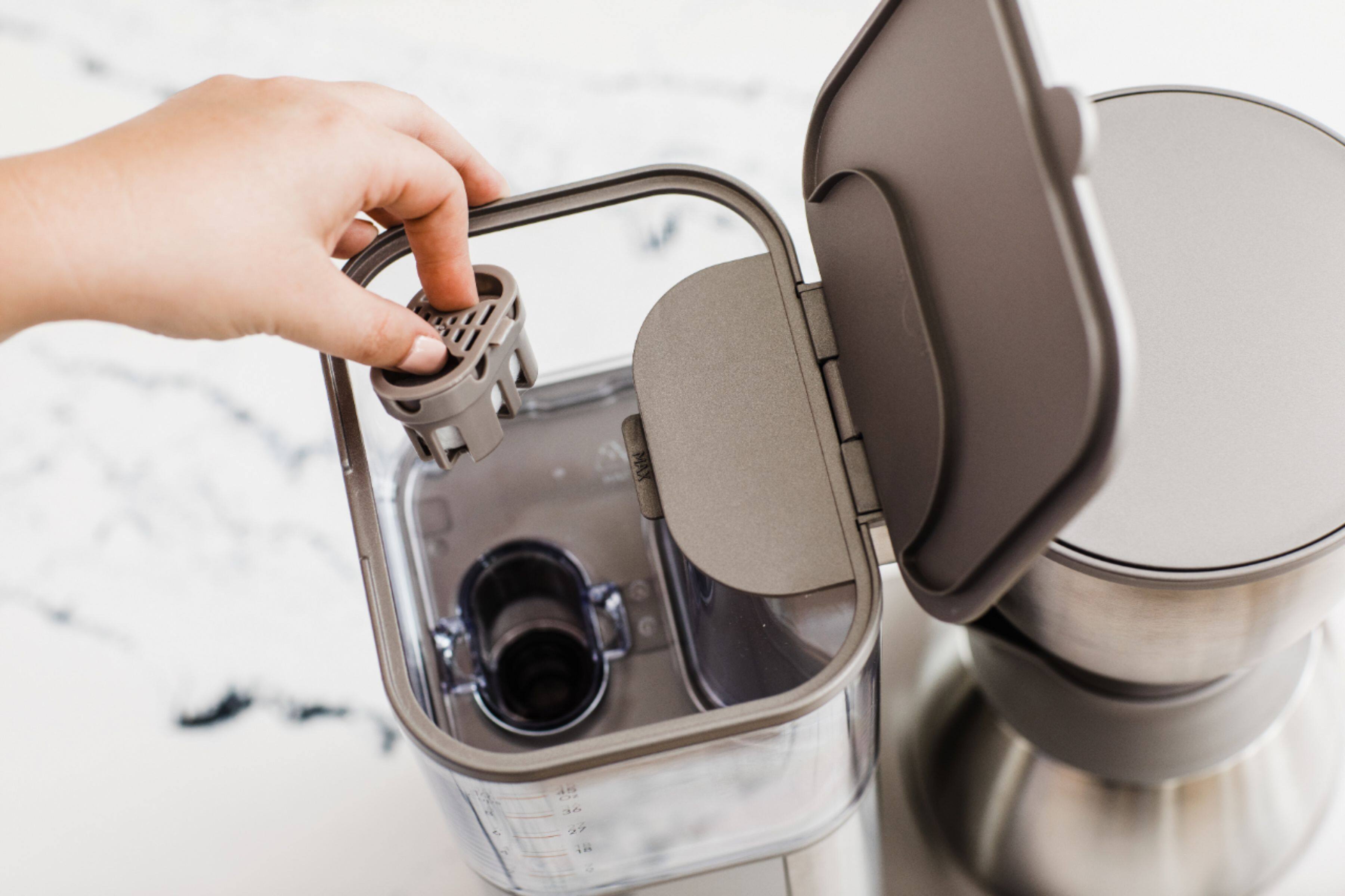 Alt View 21. Café - Smart Drip 10-Cup Coffee Maker with WiFi - Brushed Stainless Steel.