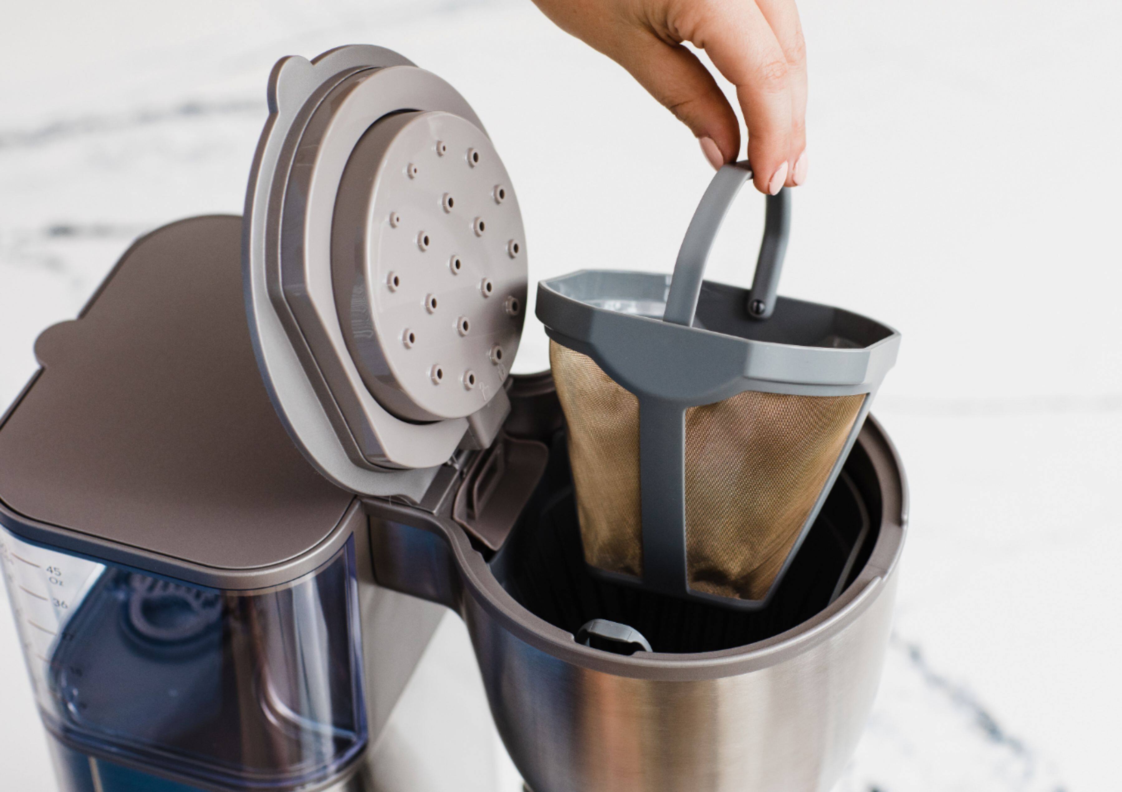 Alt View 23. Café - Smart Drip 10-Cup Coffee Maker with WiFi - Brushed Stainless Steel.