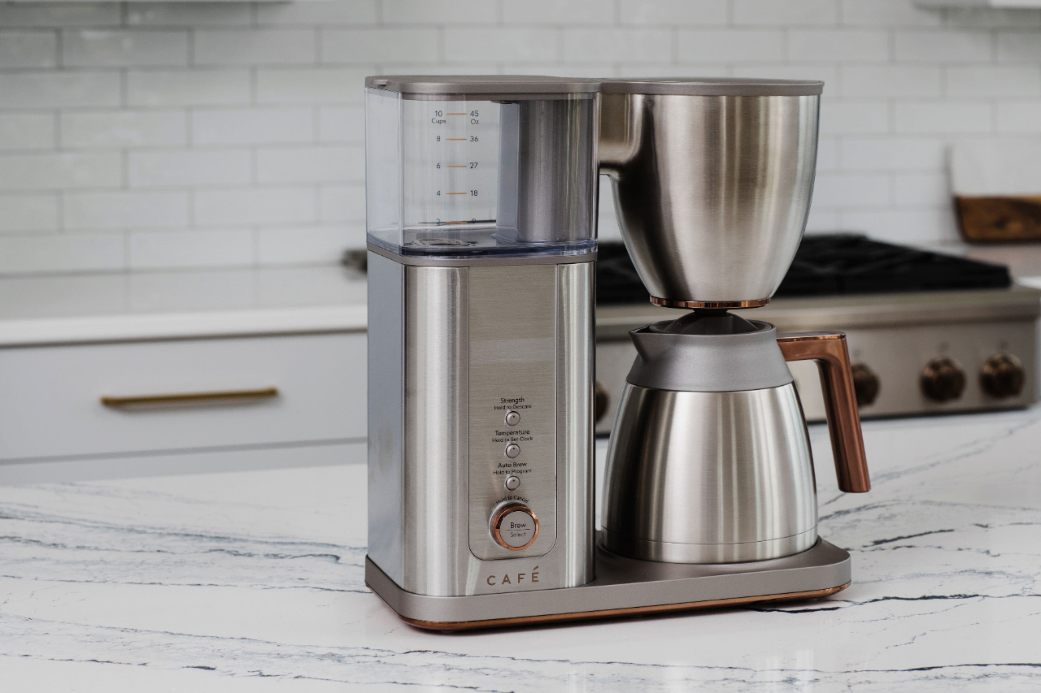 Alt View 28. Café - Smart Drip 10-Cup Coffee Maker with WiFi - Brushed Stainless Steel.
