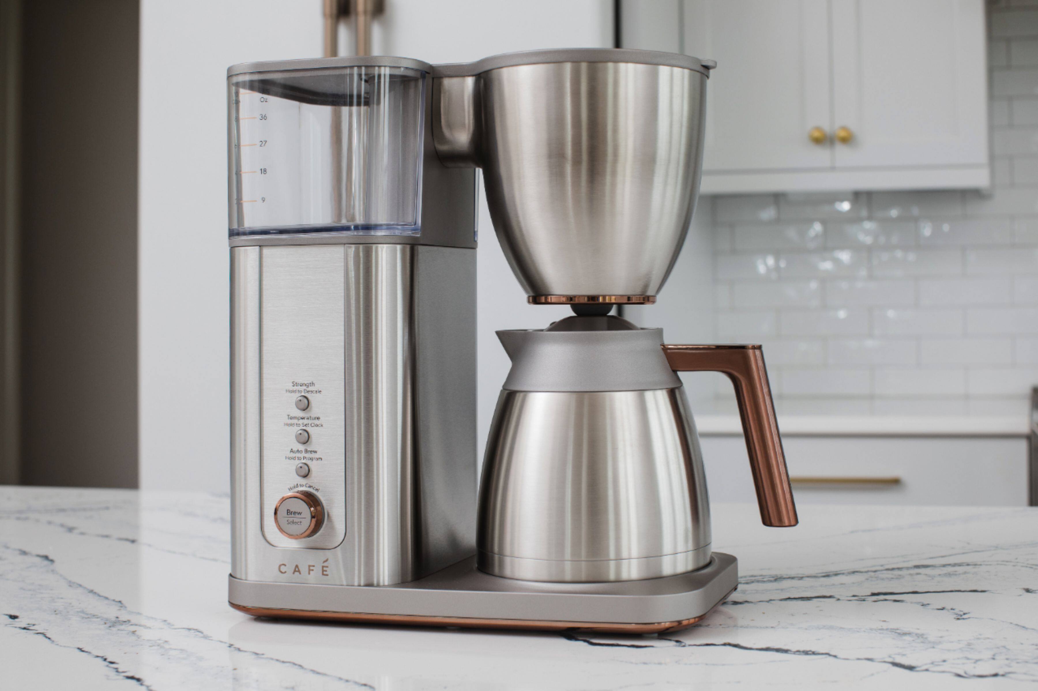 Alt View 29. Café - Smart Drip 10-Cup Coffee Maker with WiFi - Brushed Stainless Steel.