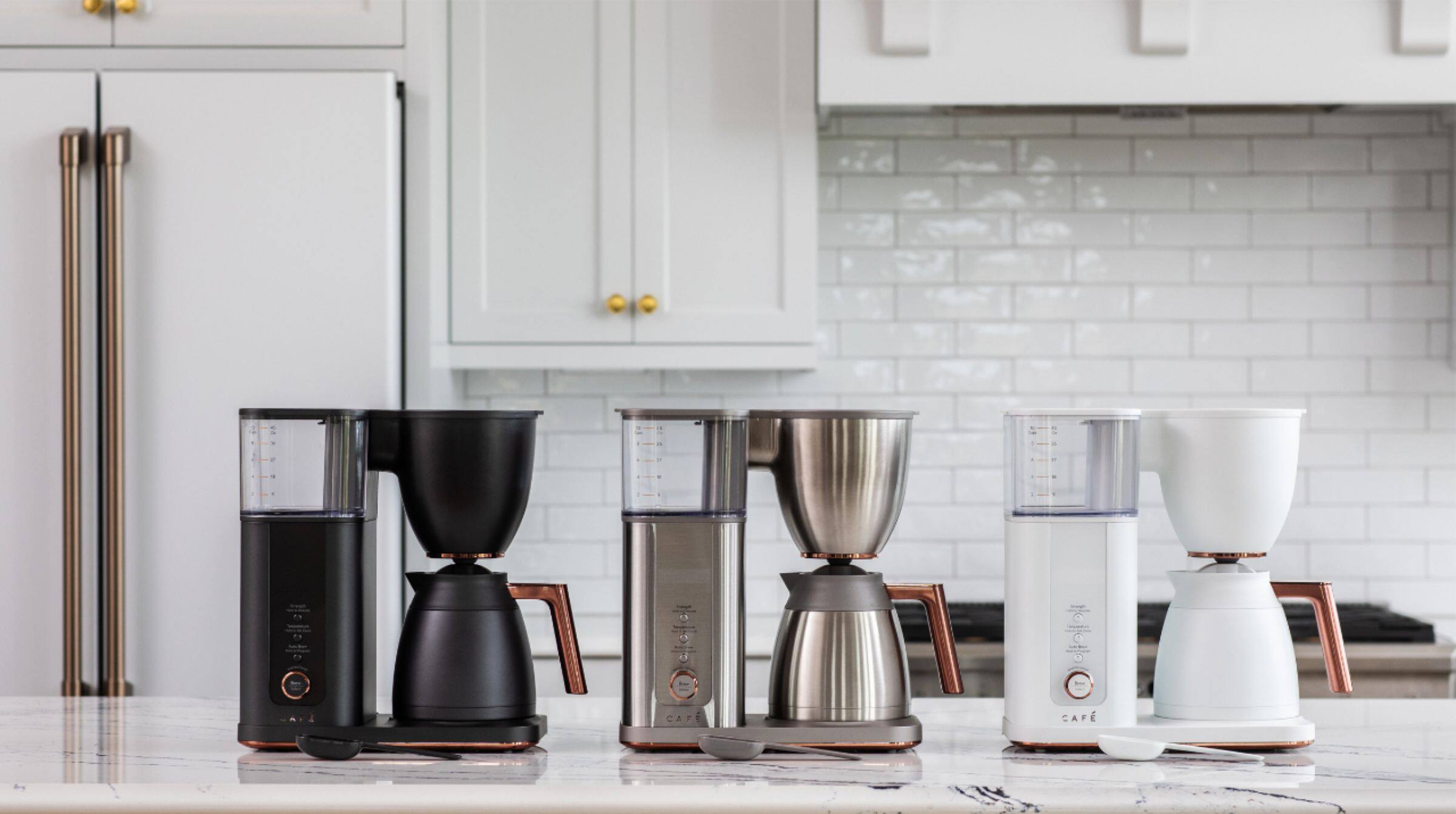 Alt View 37. Café - Smart Drip 10-Cup Coffee Maker with WiFi - Brushed Stainless Steel.