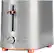 Angle. Café - Specialty 2-Slice Toaster - Stainless Steel.