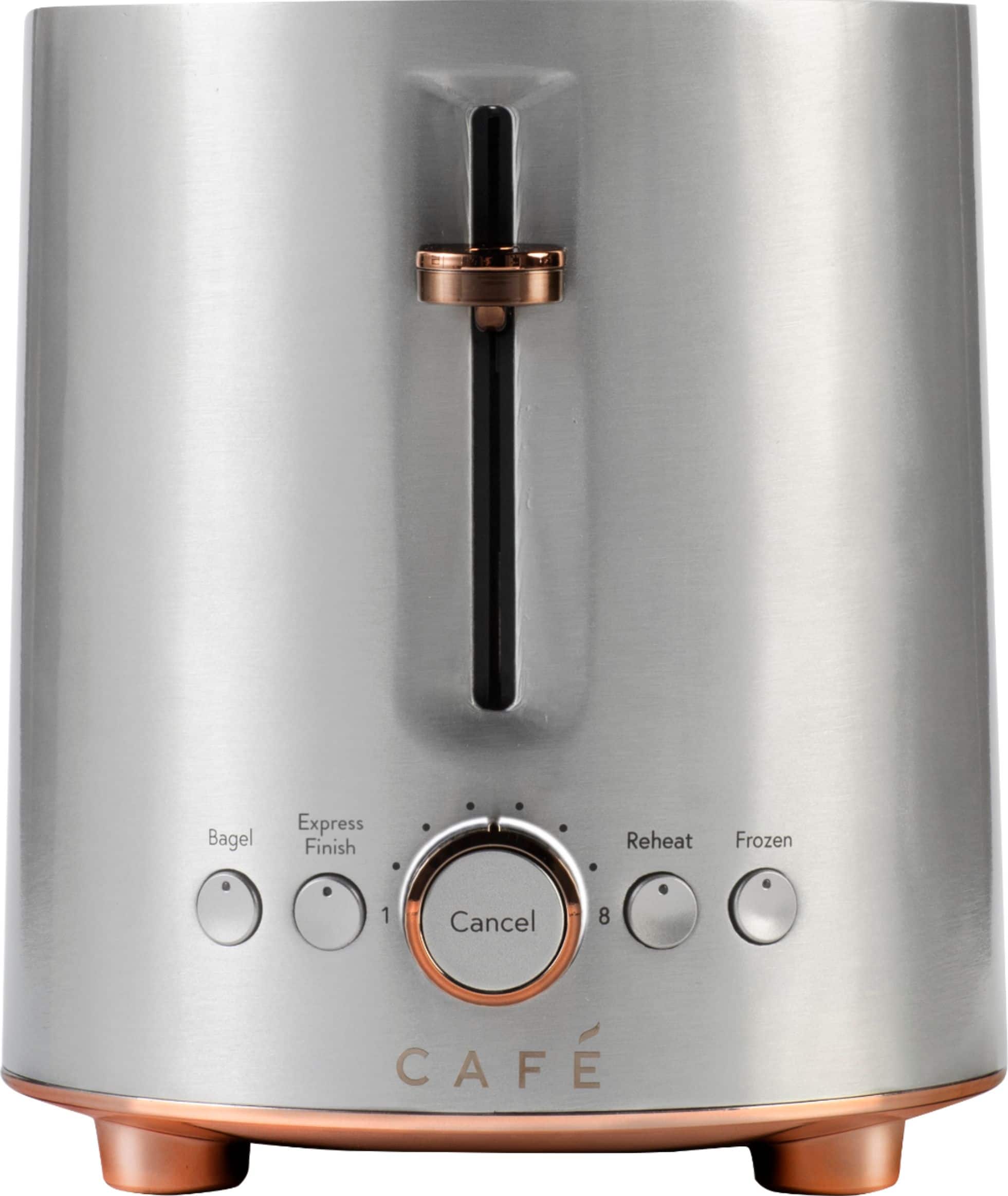 Front. Café - Specialty 2-Slice Toaster - Stainless Steel.