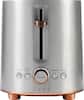 Front. Café - Specialty 2-Slice Toaster - Stainless Steel.
