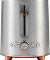 Café - Specialty 2-Slice Toaster - Stainless Steel - Front_Zoom