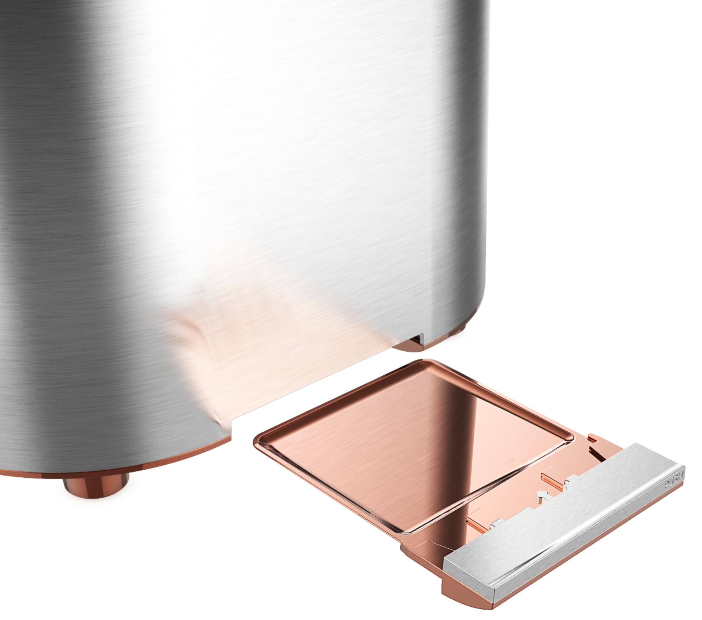 Alt View 12. Café - Specialty 2-Slice Toaster - Stainless Steel.