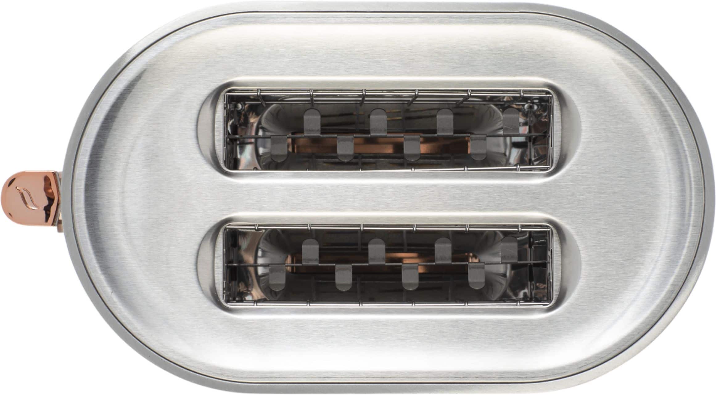Alt View 13. Café - Specialty 2-Slice Toaster - Stainless Steel.