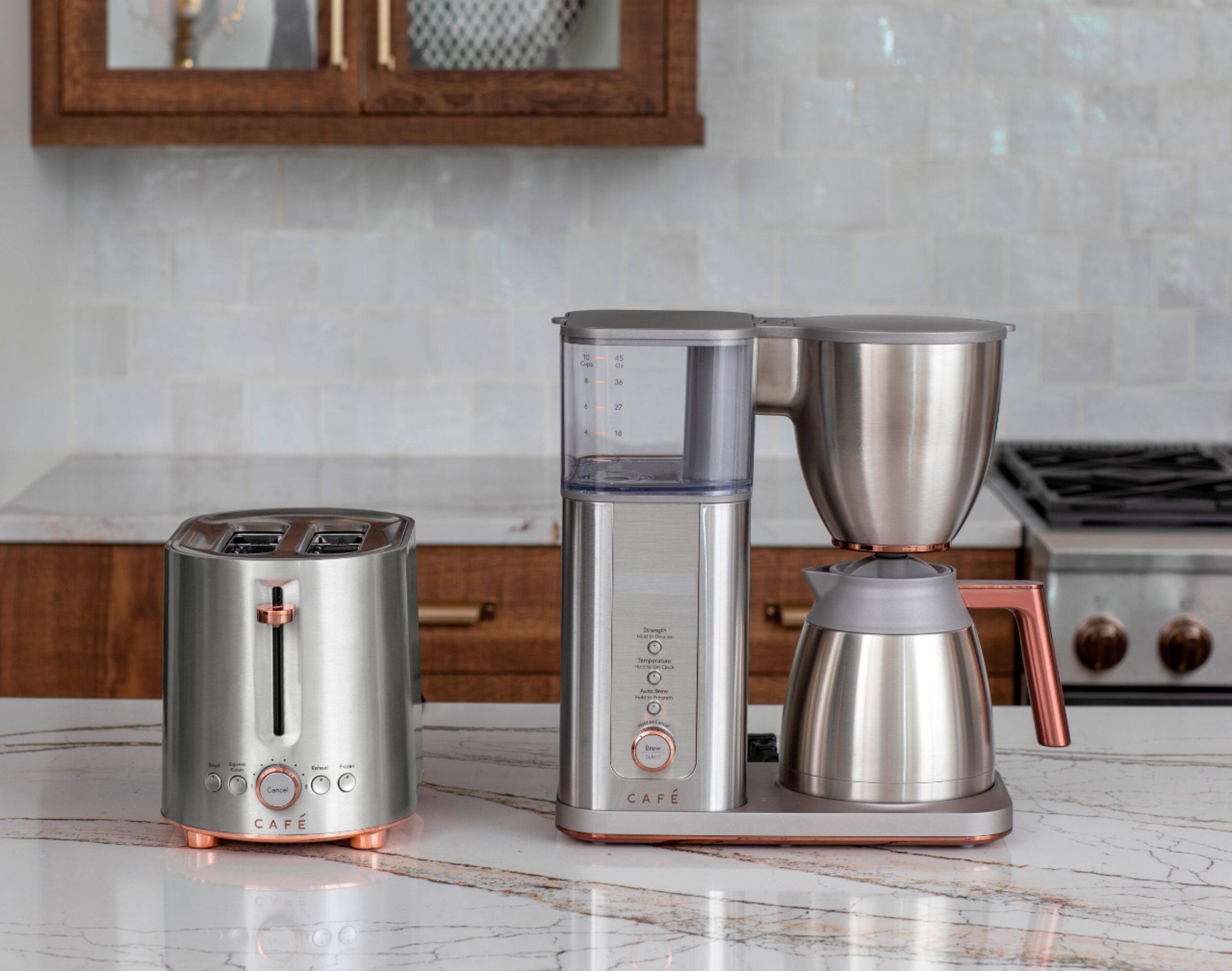 Alt View 21. Café - Specialty 2-Slice Toaster - Stainless Steel.