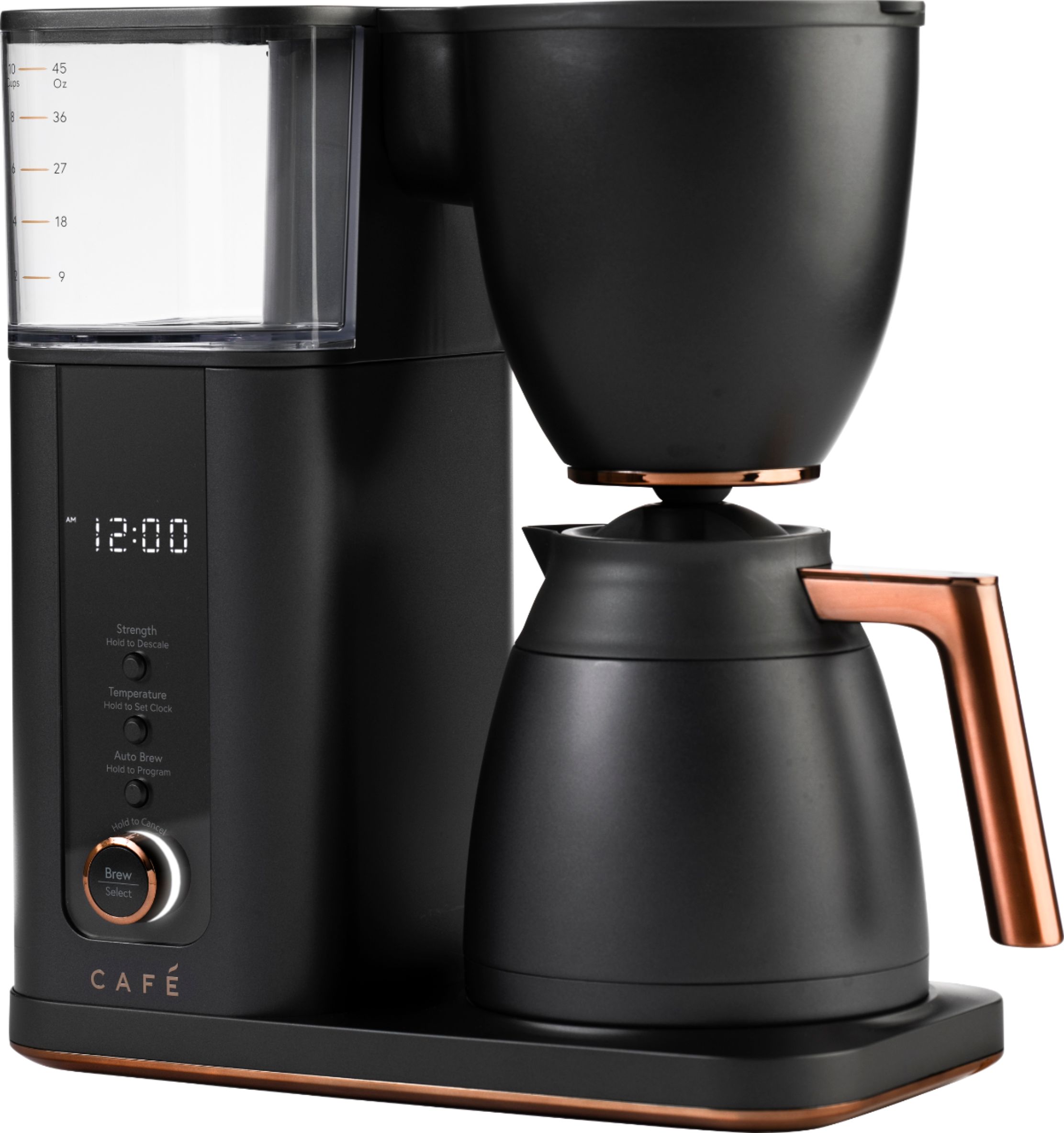 Café - Smart Drip 10-Cup Coffee Maker with WiFi - Matte Black - Okinus ...