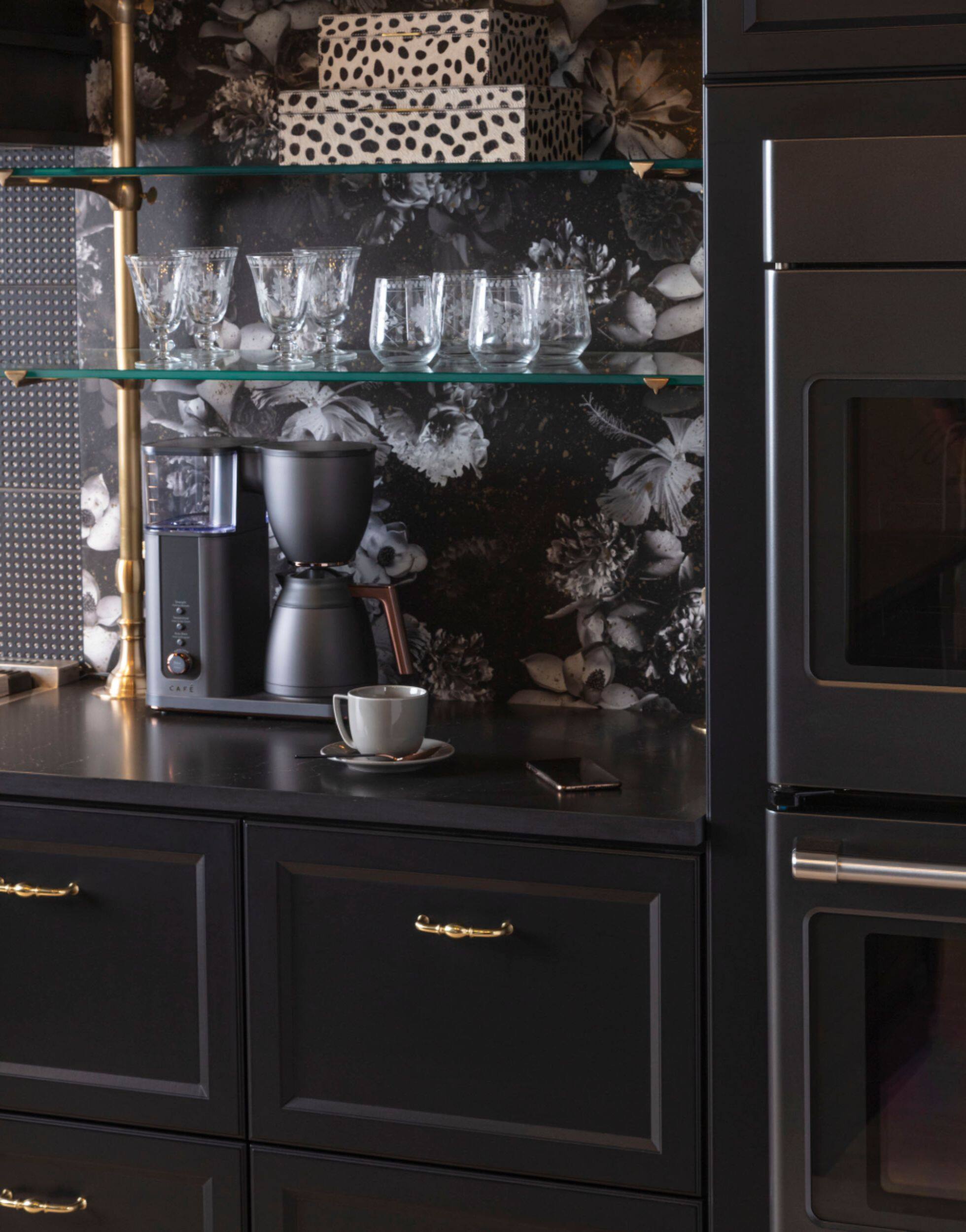 Alt View 17. Café - Smart Drip 10-Cup Coffee Maker with WiFi - Matte Black.